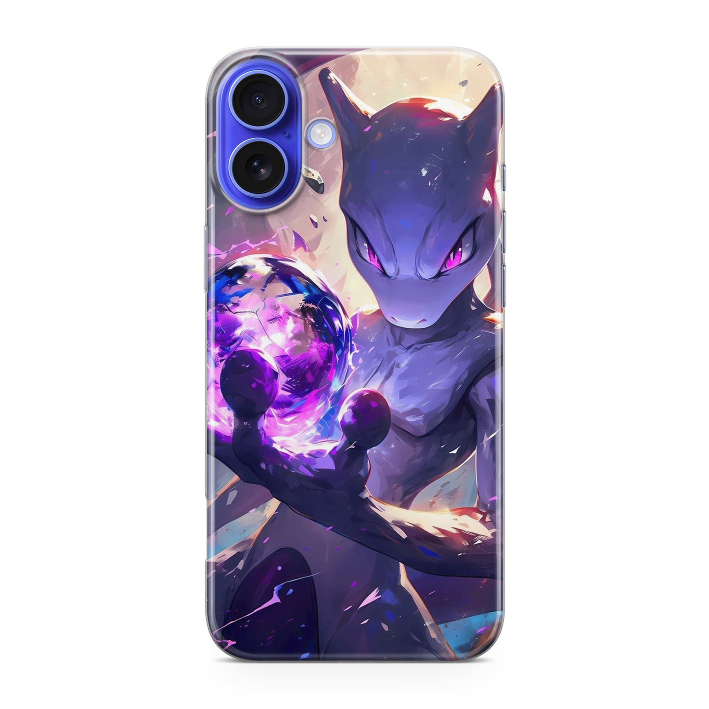 Unexpected Mewtwo iPhone 16 / 16 Plus Case