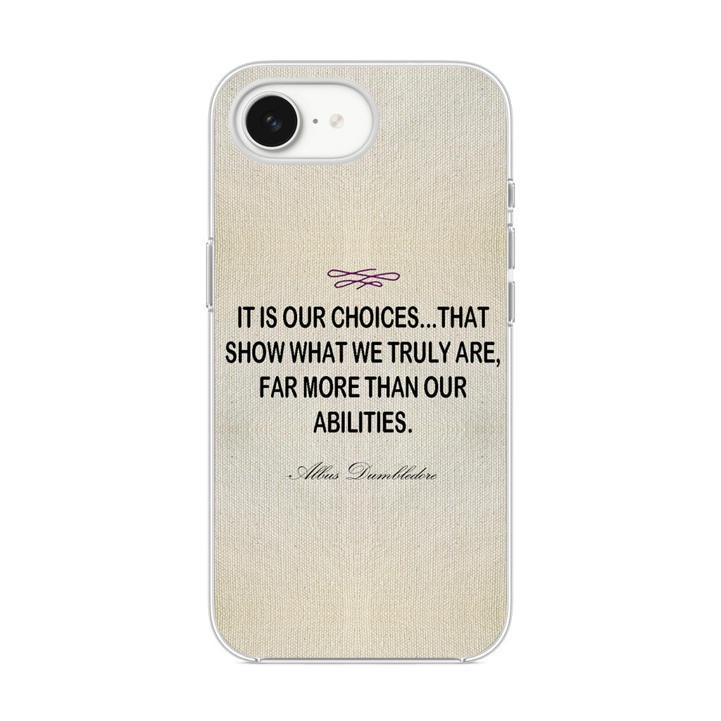 Albus Dumbledore Quote iPhone 16e Case