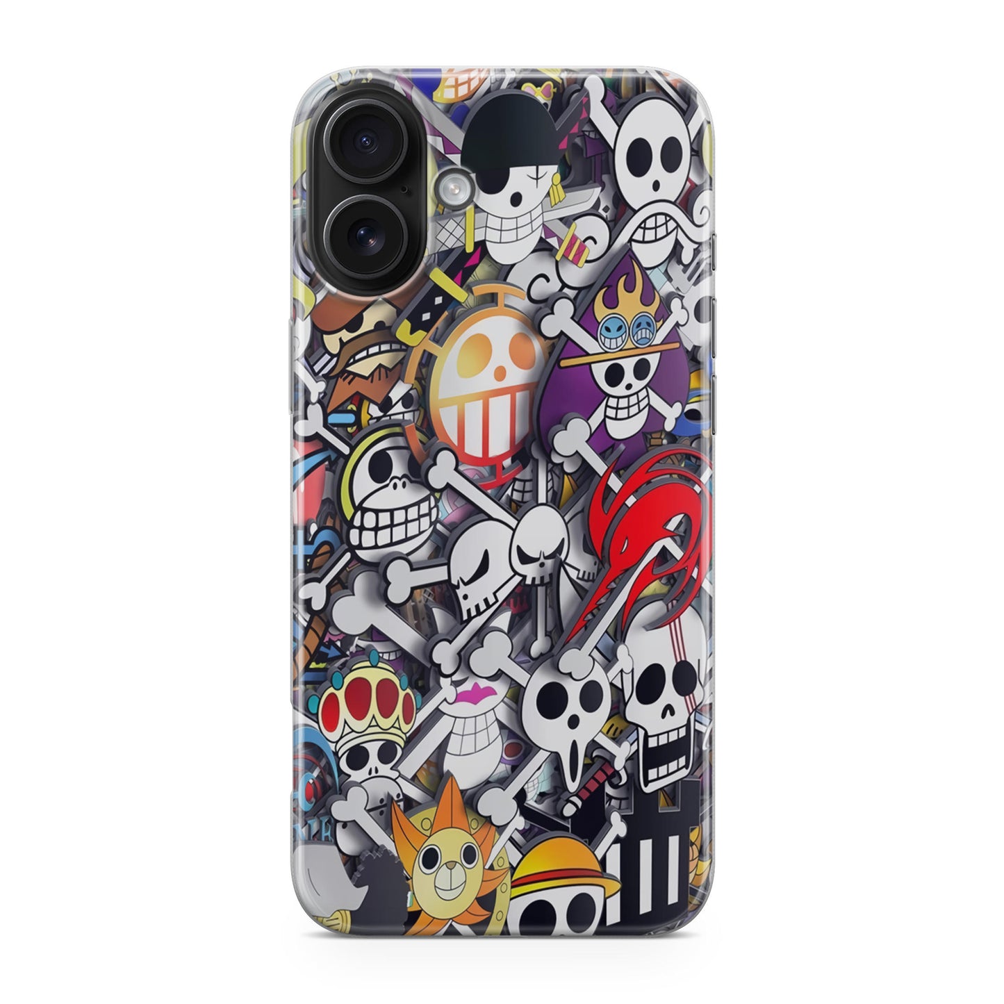 All Pirate Symbols One Piece iPhone 17 Case