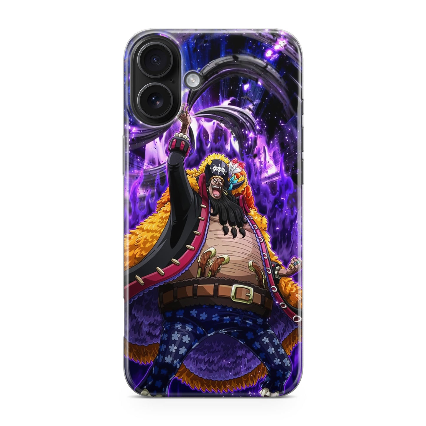 Kurohige Black Spiral iPhone 17 Case