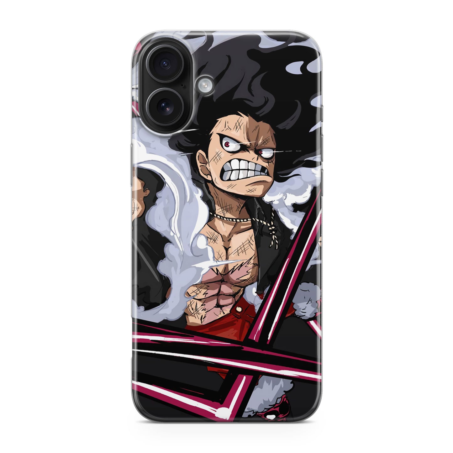 Luffy Snake Man Culverin Art iPhone 17 Case