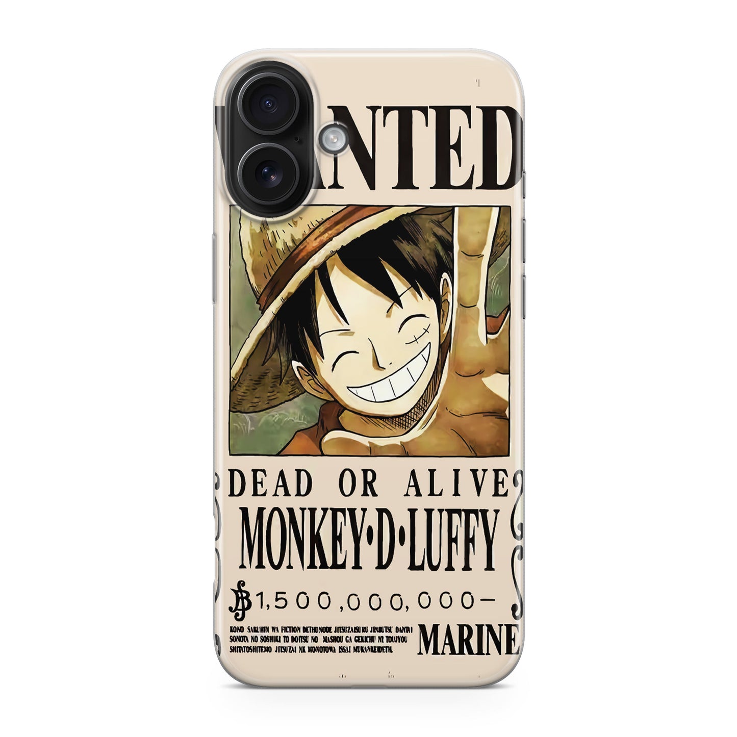 Monkey D Luffy Bounty iPhone 17 Case