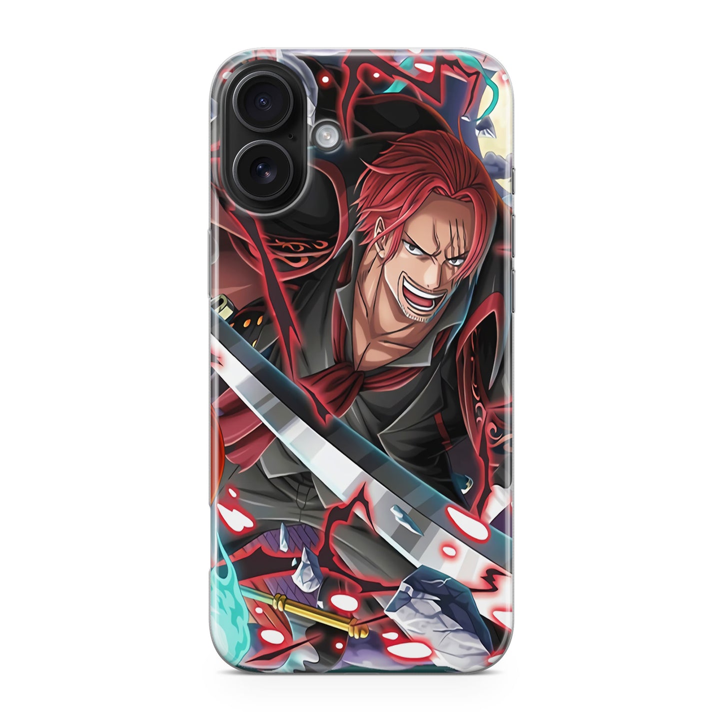 Red Hair Shanks iPhone 17 Case