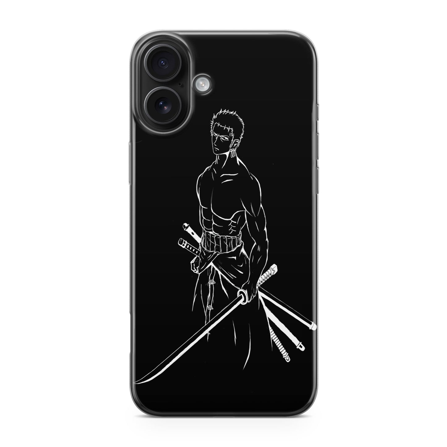 Roronoa Zoro Outlines iPhone 17 Case