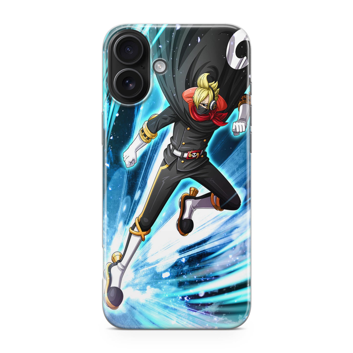 Stealth Black Vinsmoke Sanji iPhone 17 Case