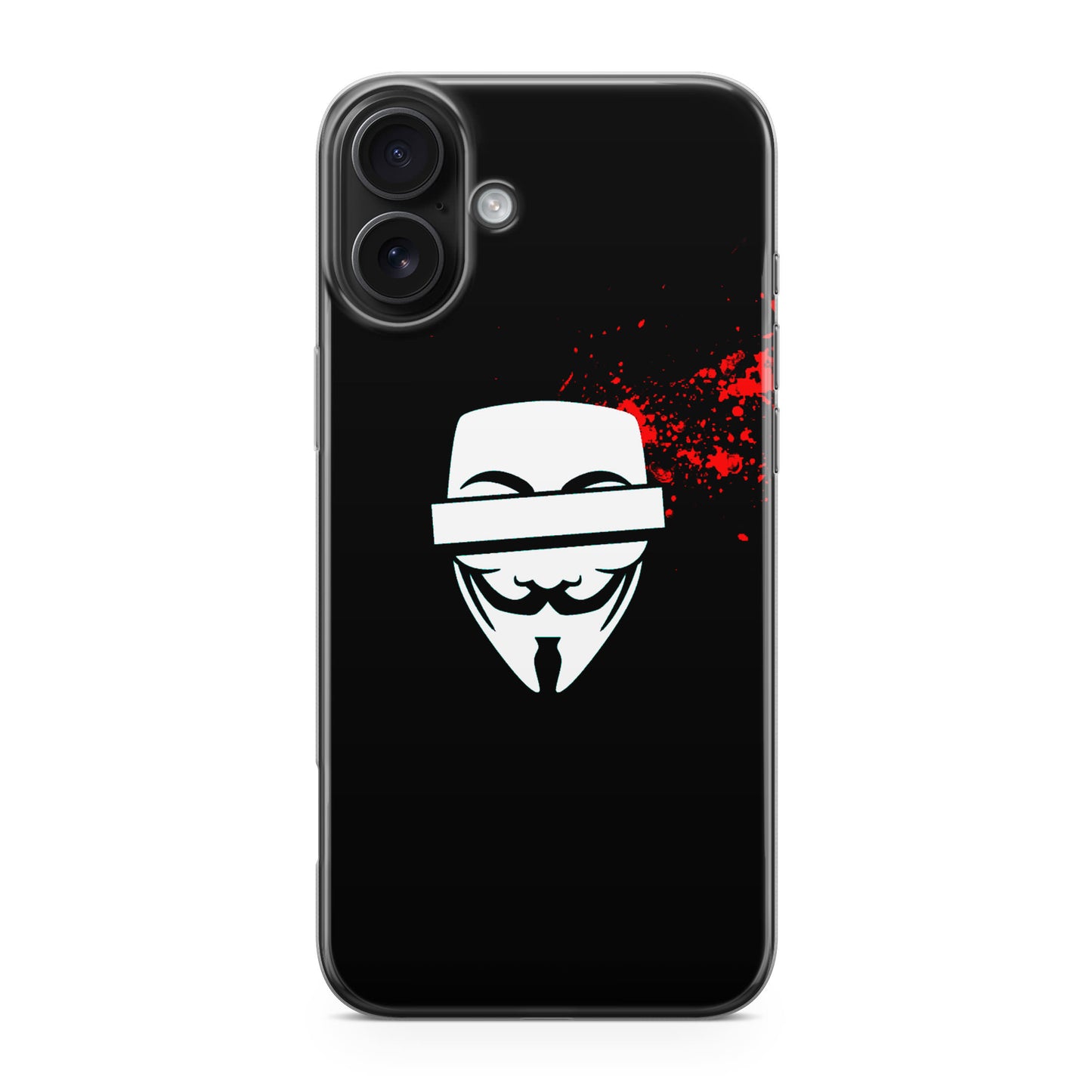 Anonymous Blood Splashes iPhone 17 Case