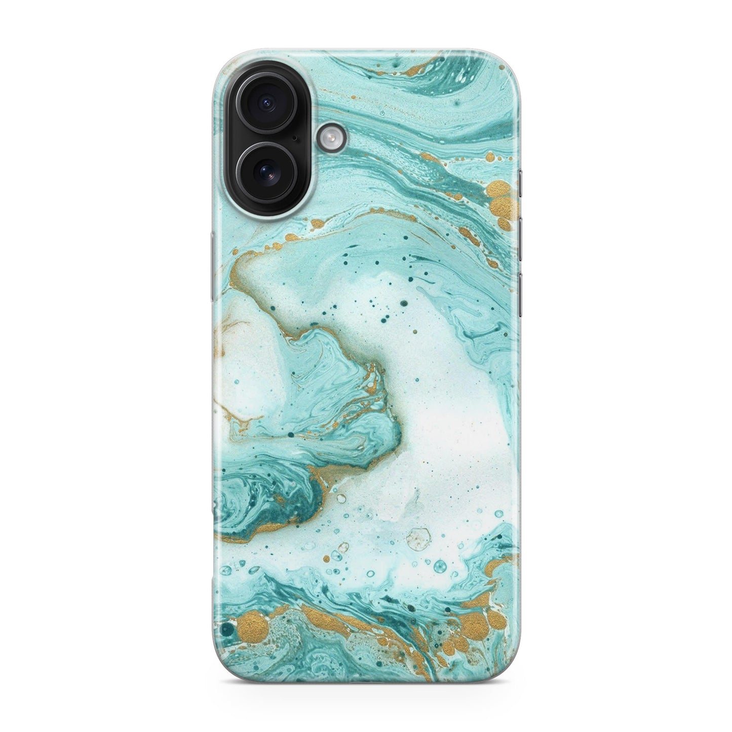 Azure Water Glitter iPhone 17 Case