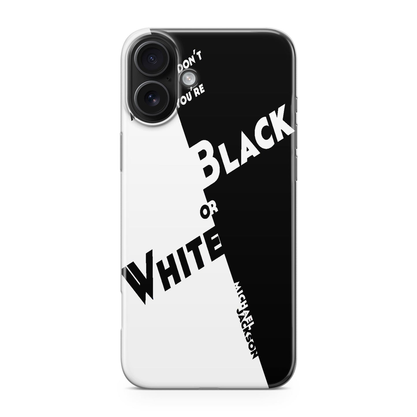 Black Or White Michael Jackson iPhone 17 Case