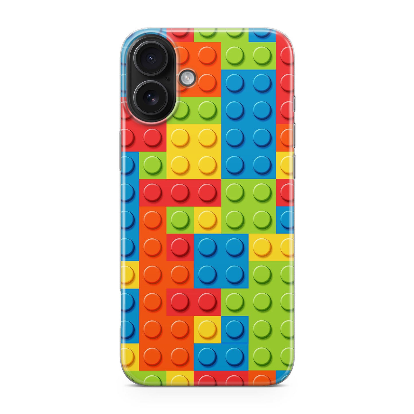 Blocks Rainbow Pattern iPhone 17 Case