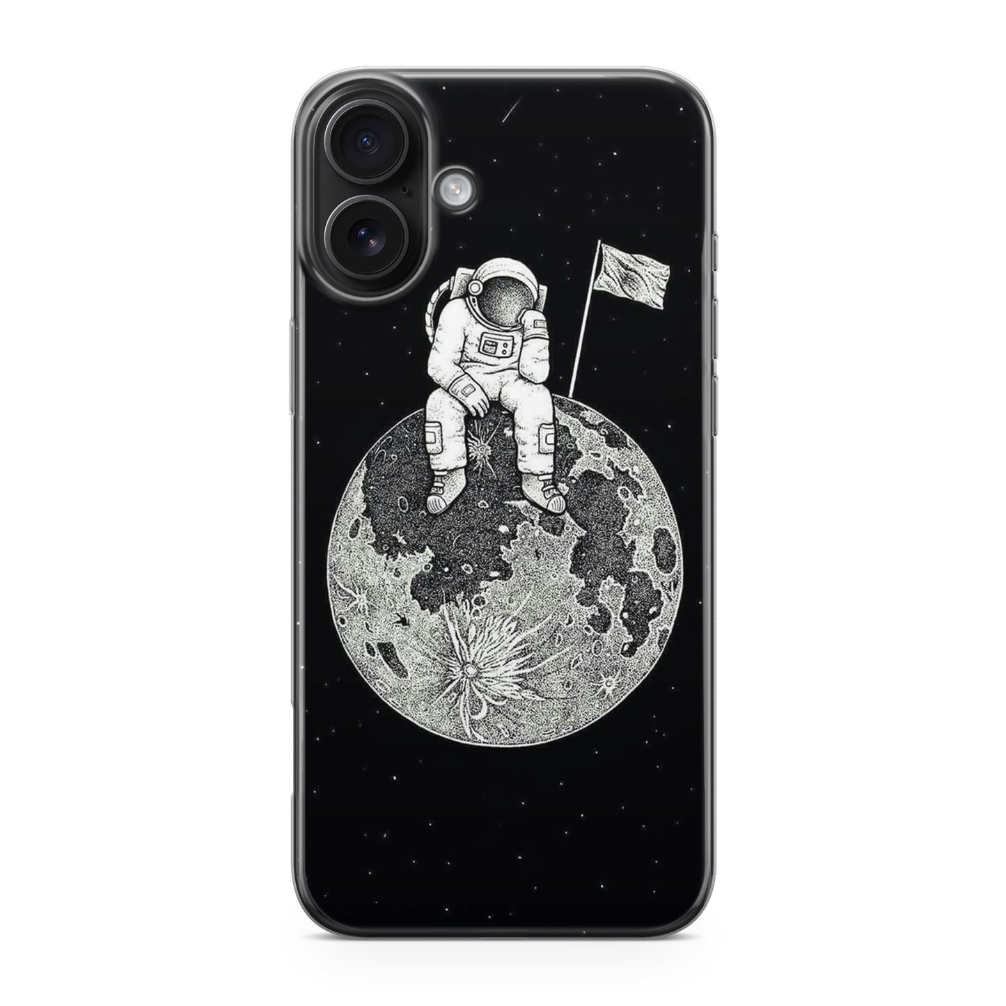 Bored Astronaut iPhone 17 Case