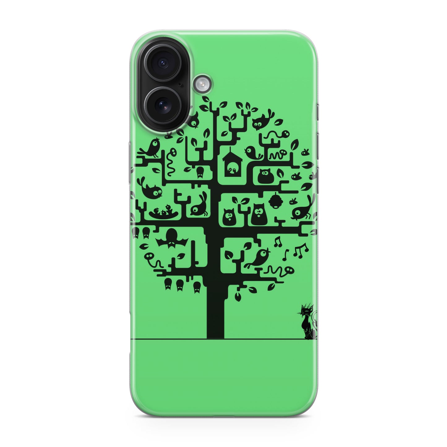 Cat Tree iPhone 17 Case