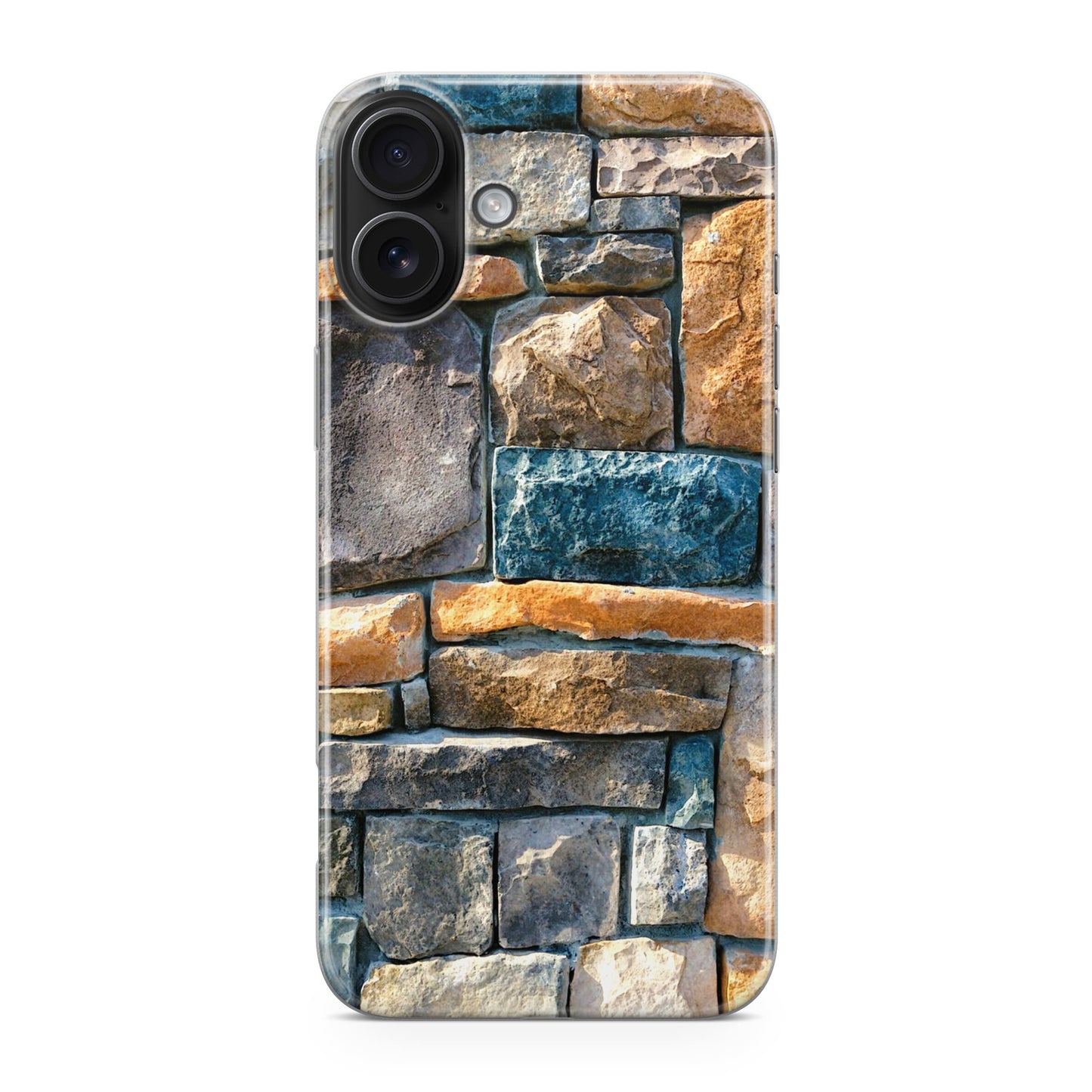 Colored Stone Piles iPhone 17 Case