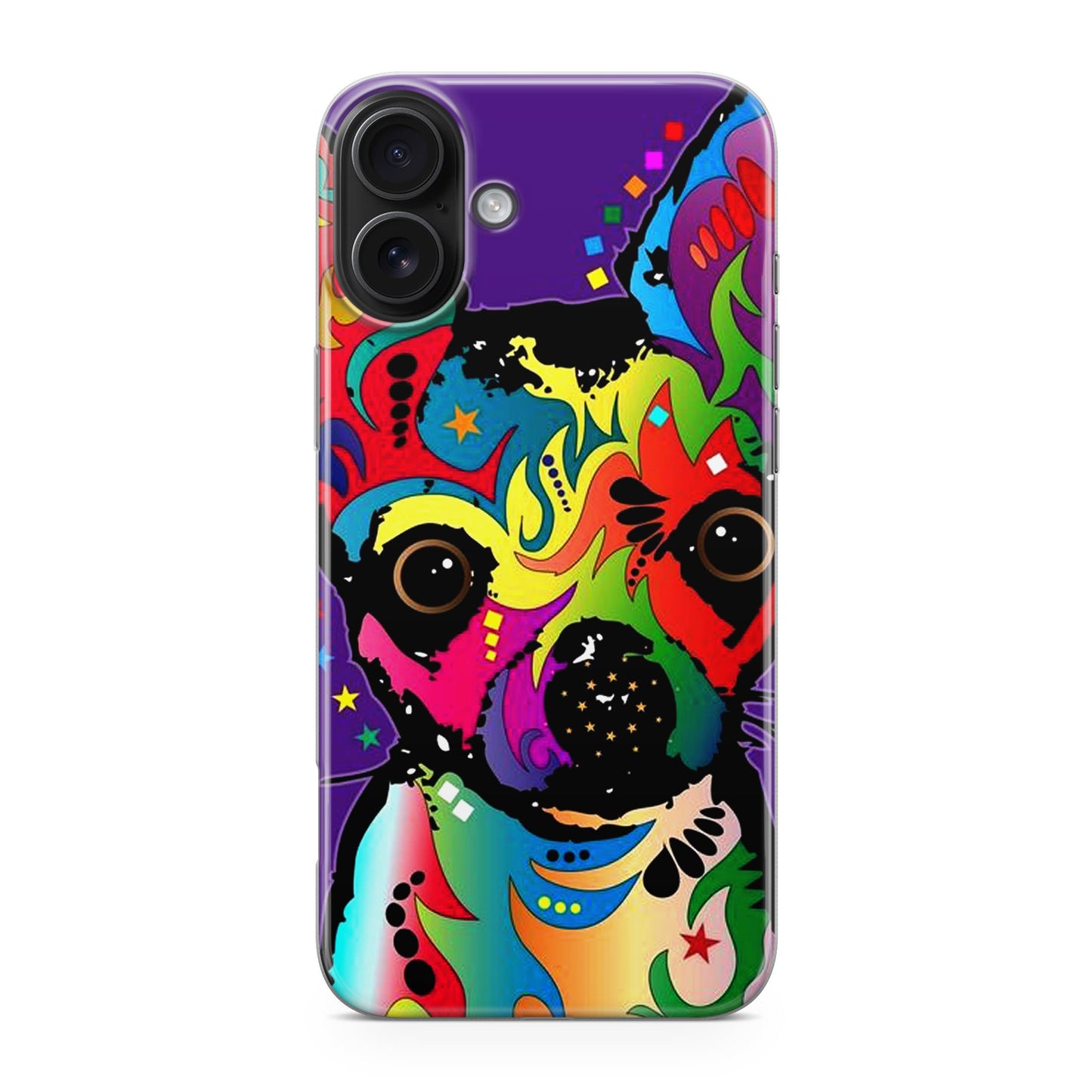 Colorful Chihuahua iPhone 17 Case
