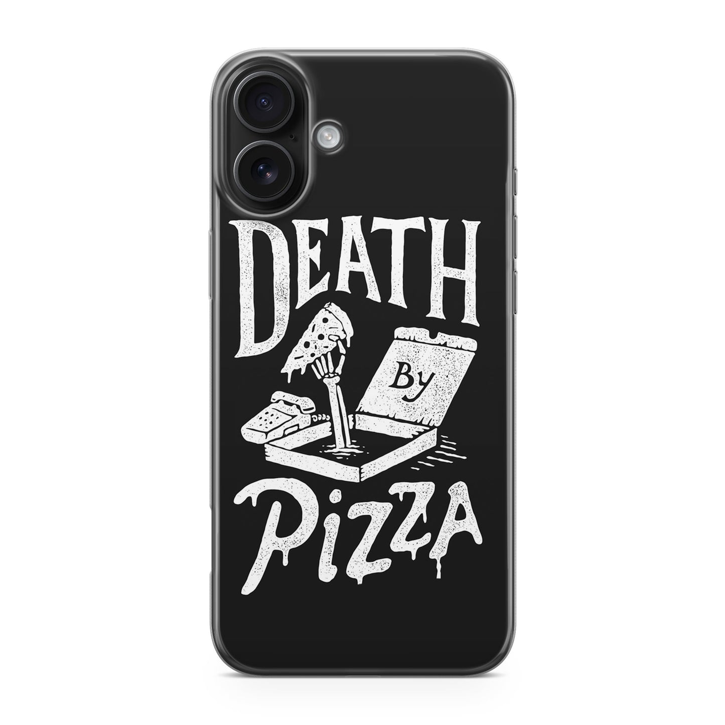 Death By Pizza iPhone 17 Case