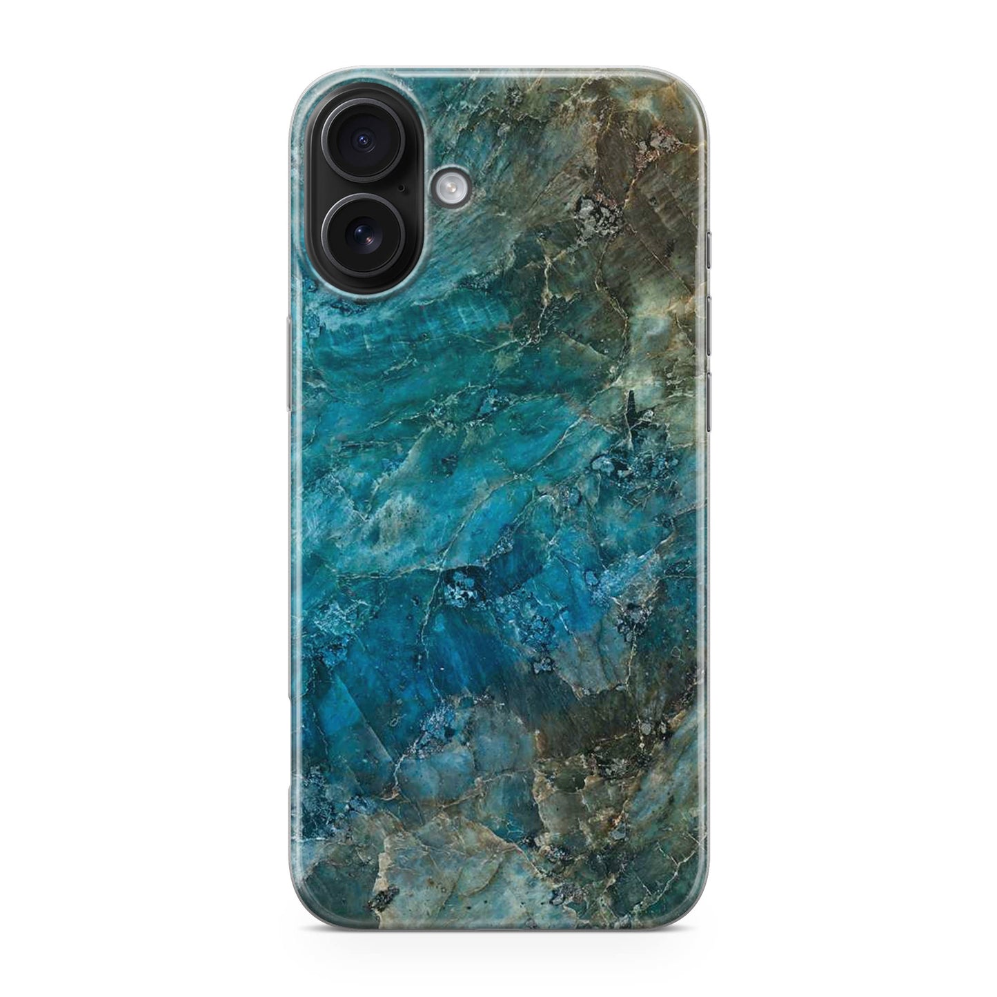 Deep Ocean Marble iPhone 17 Case