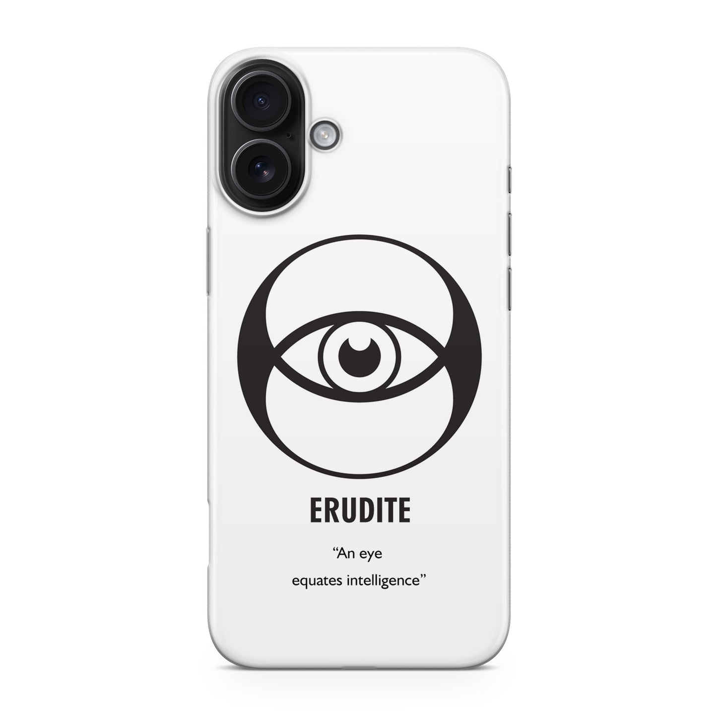 Erudite Divergent Faction iPhone 17 Case