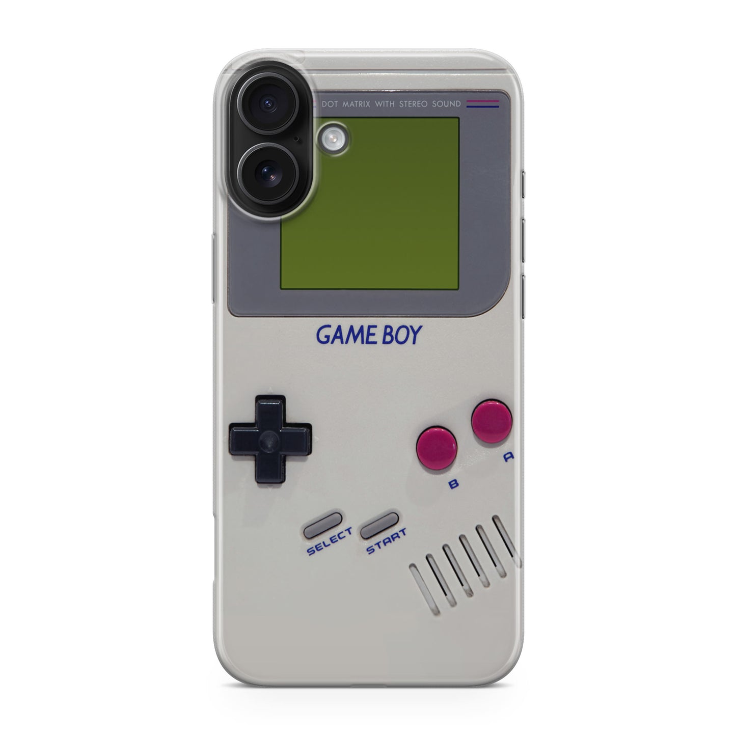 Game Boy Grey Model iPhone 17 Case
