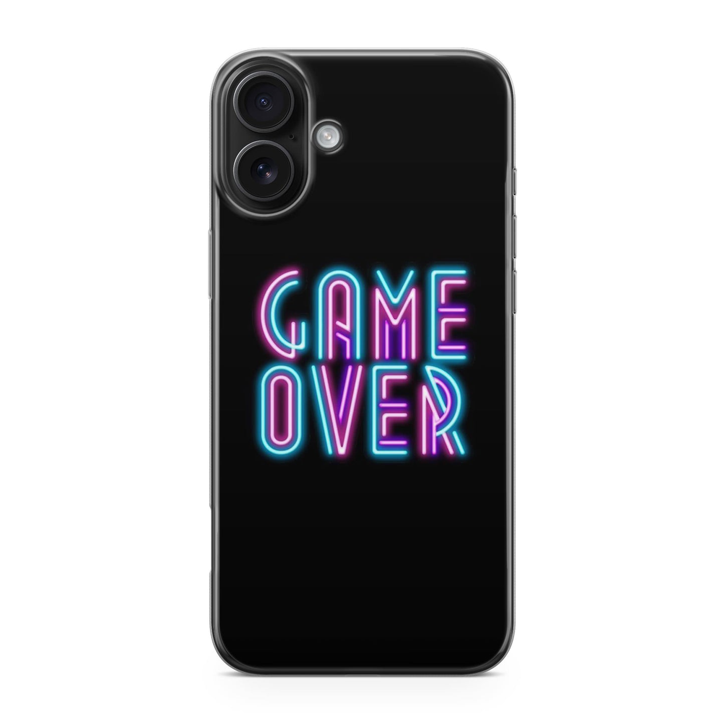 Game Over Neon iPhone 17 Case