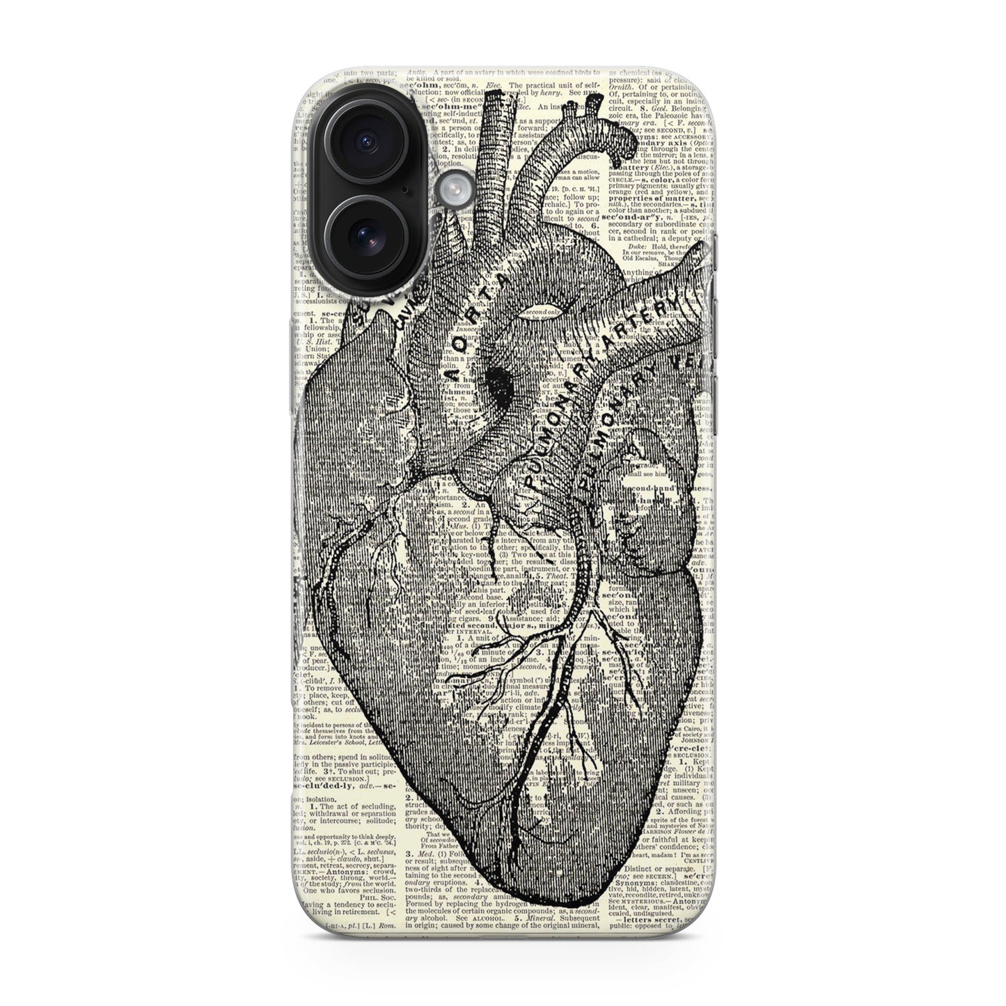 Heart Book Art iPhone 17 Case