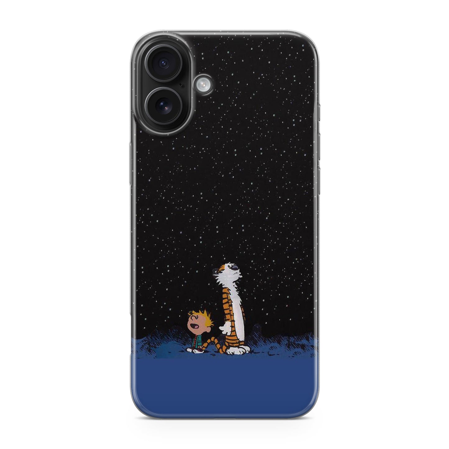 Calvin and Hobbes Space iPhone 17 Case