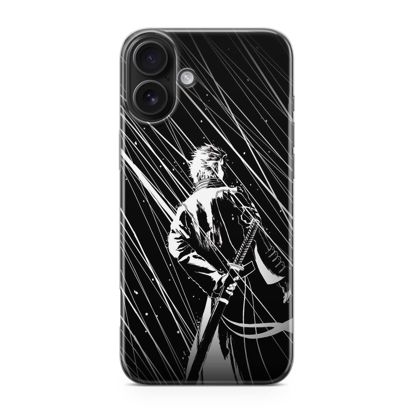 Vergil Black White iPhone 17 Case