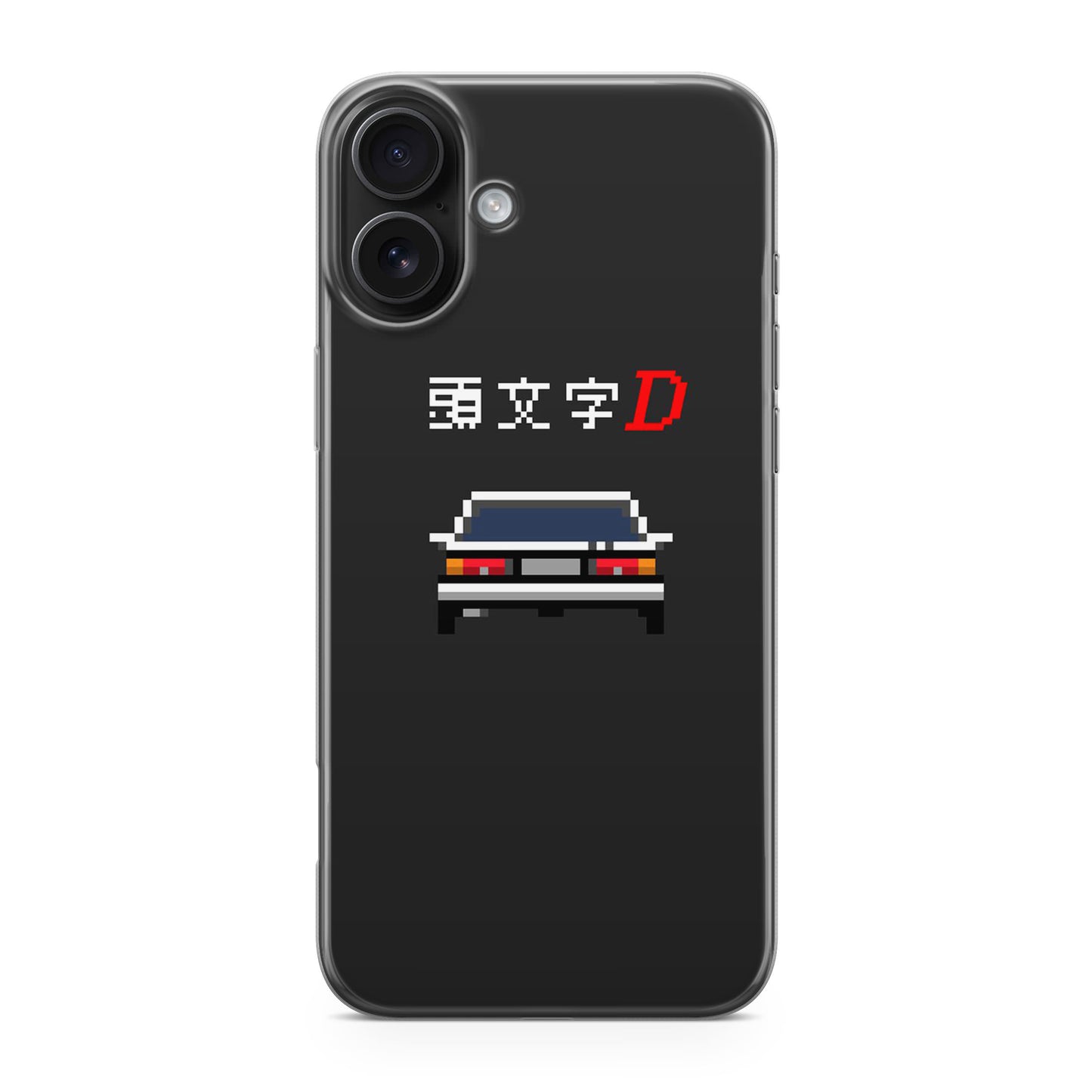 Initial D Pixel Art iPhone 17 Case