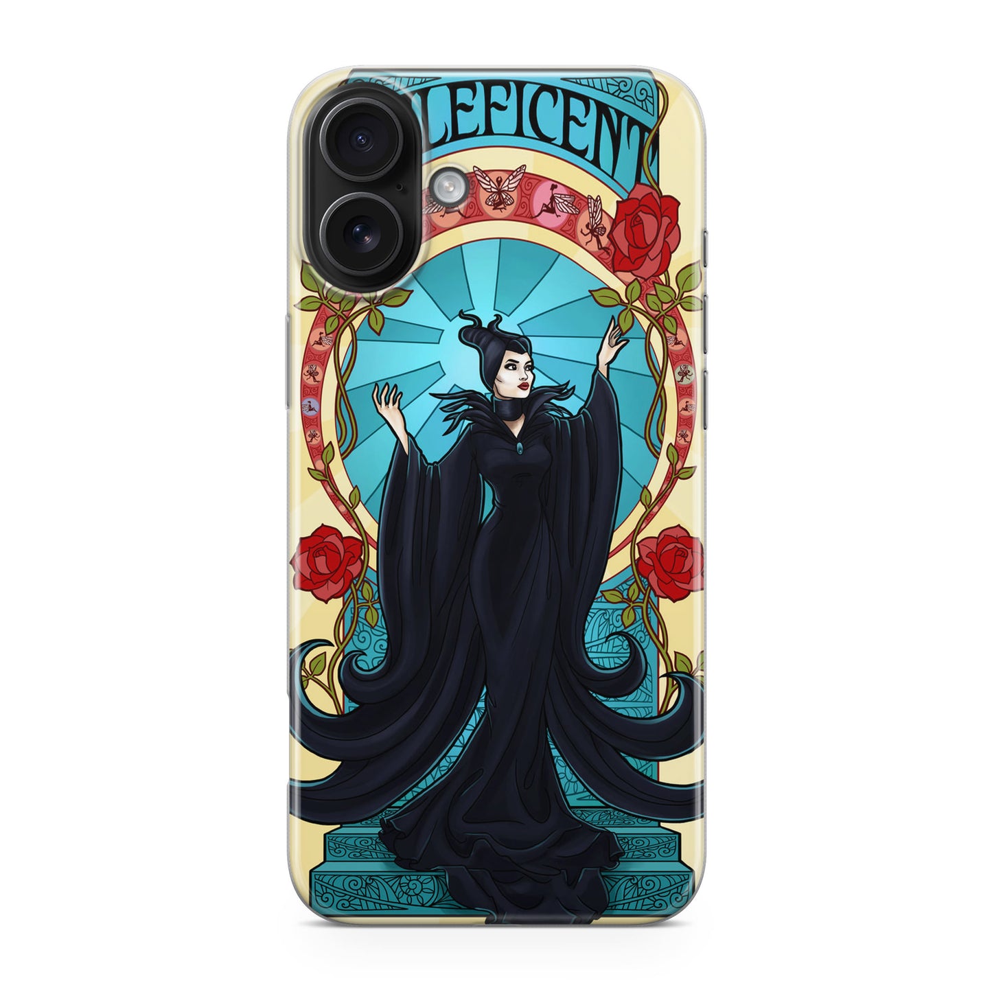 Maleficent With Flower iPhone 17 Case