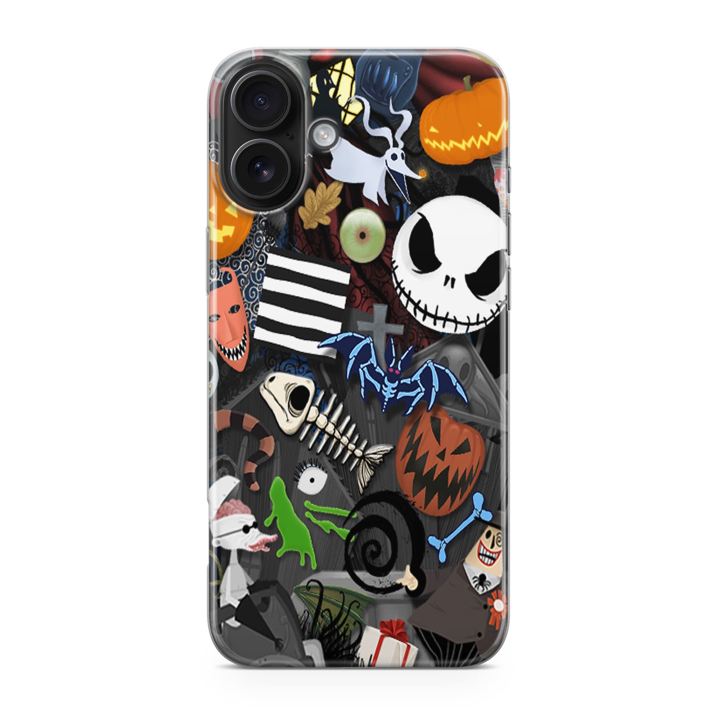 Nightmare Before Chrismast Collage iPhone 17 Case