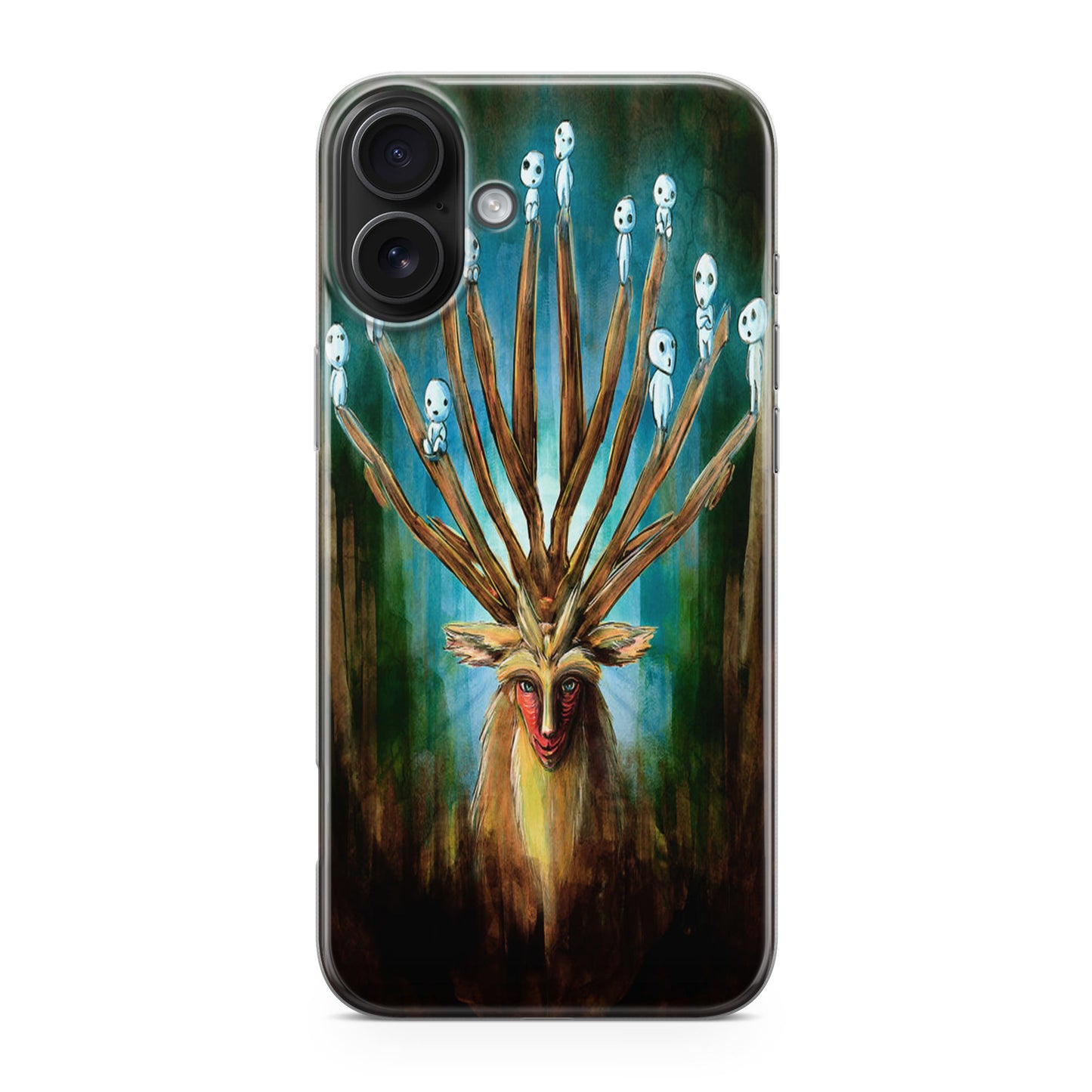 Princess Mononoke Forest Spirit iPhone 17 Case