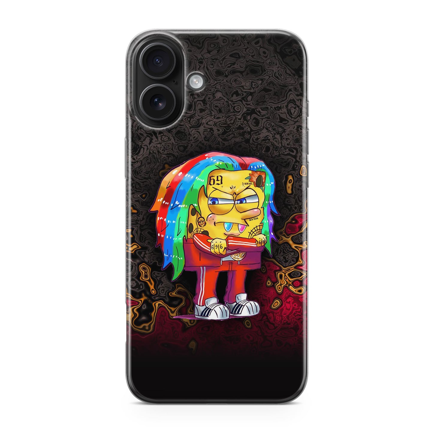Sponge Hypebeast 69 Mode iPhone 17 Case