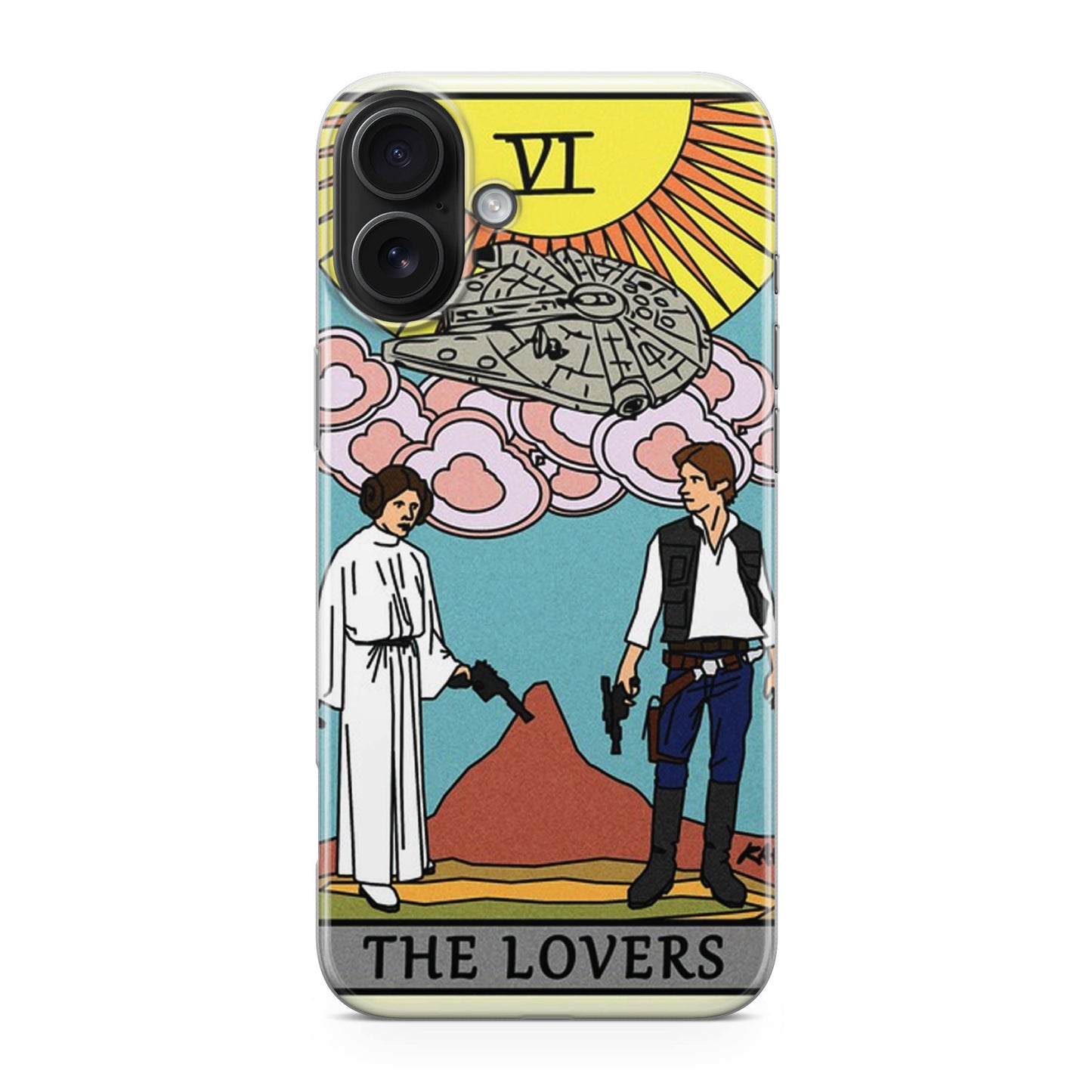 The Lovers Tarot Card iPhone 17 Case