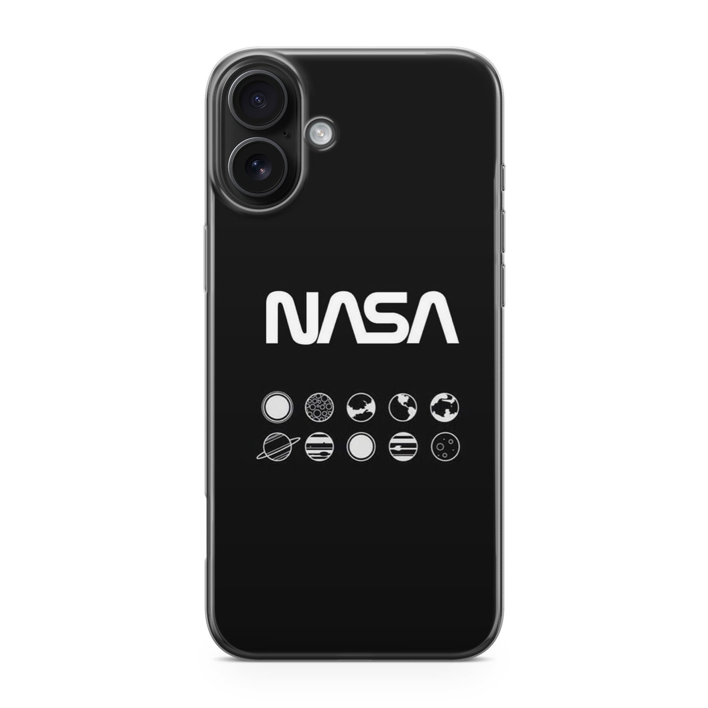 NASA Minimalist iPhone 17 Case