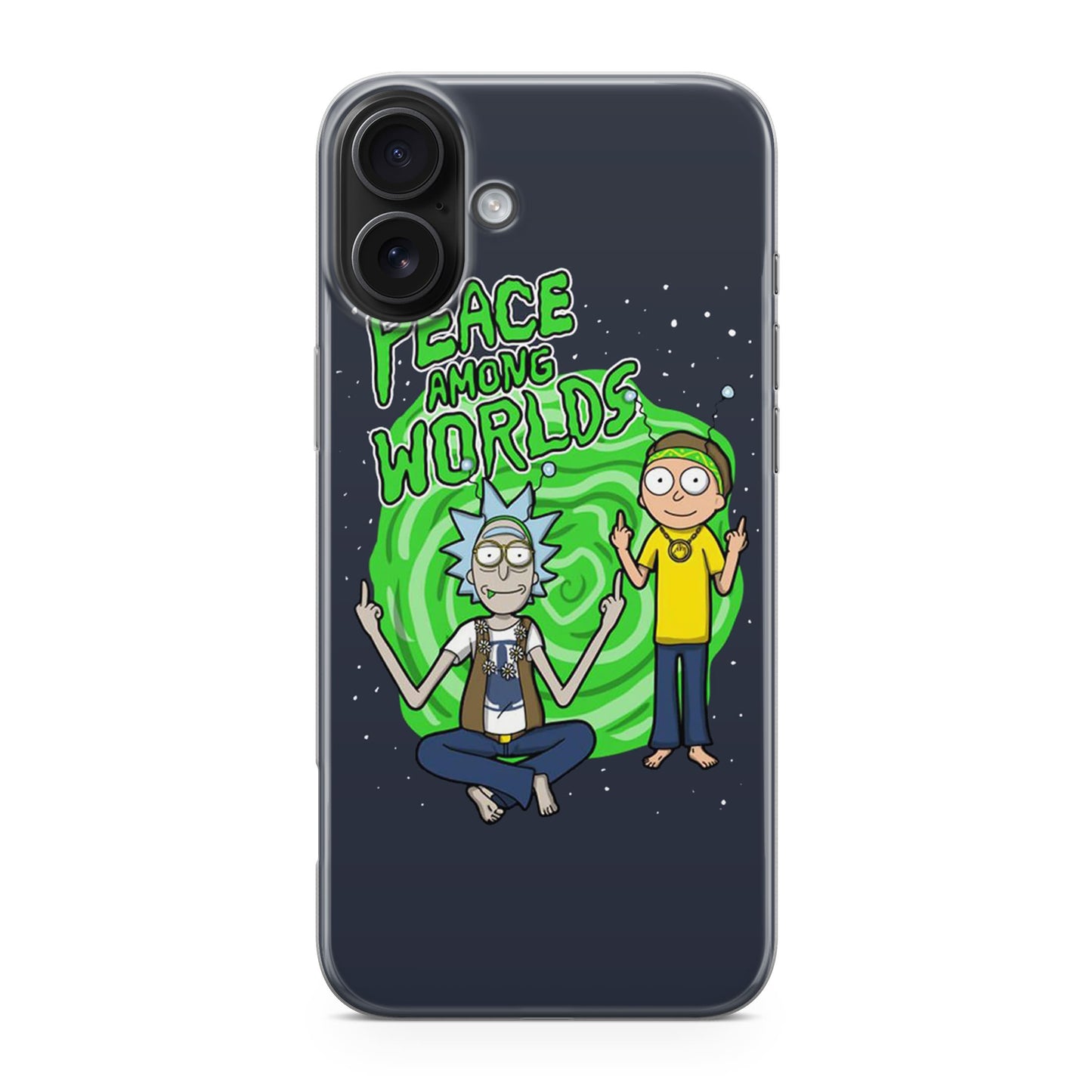 Rick And Morty Peace Among Worlds iPhone 17 Case