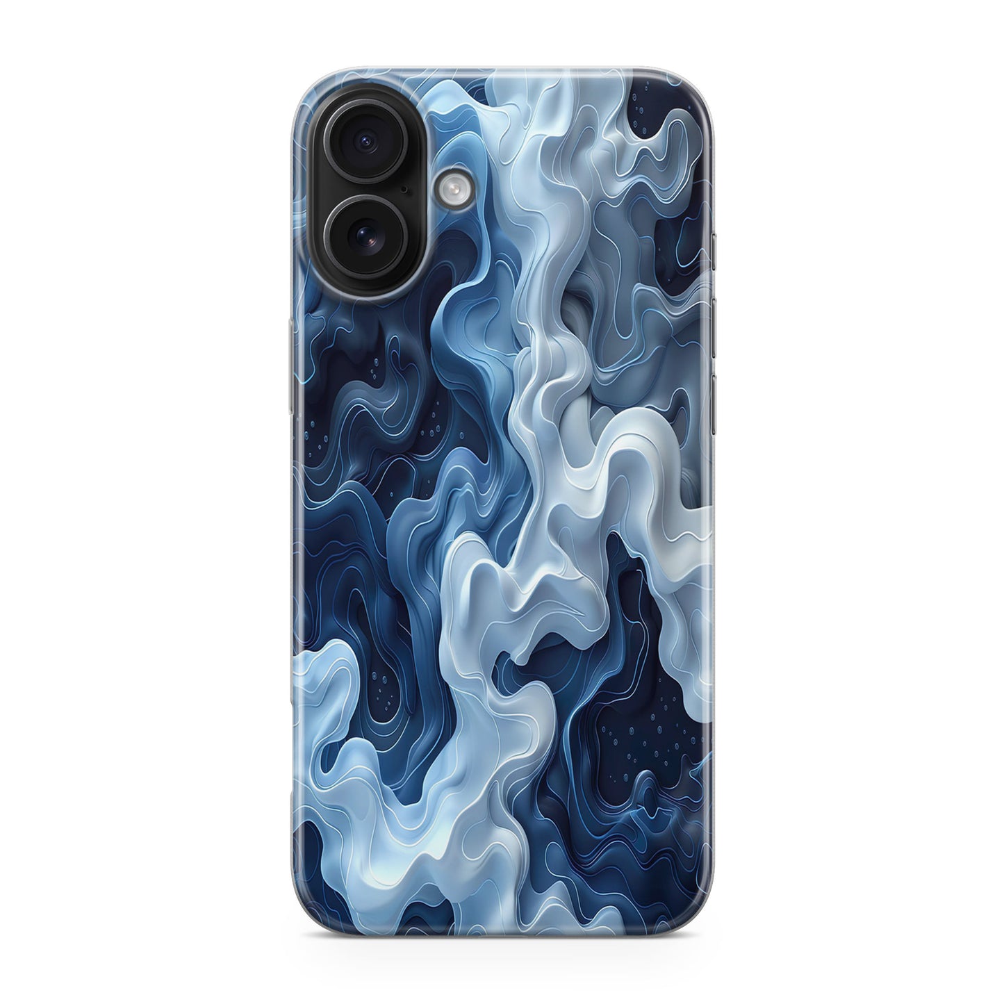 Frozen Waves iPhone 17 Case