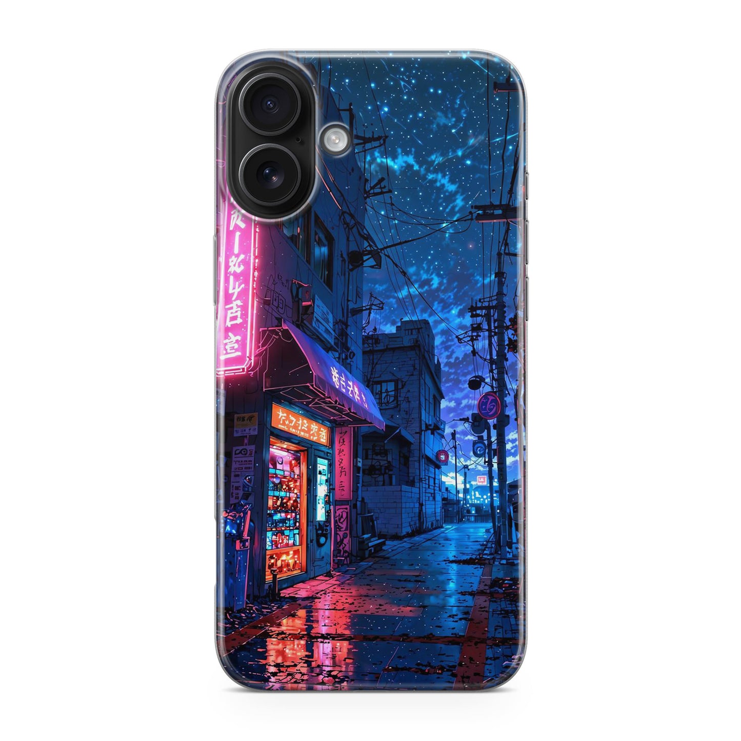 Japan Neon Reverie iPhone 17 Case