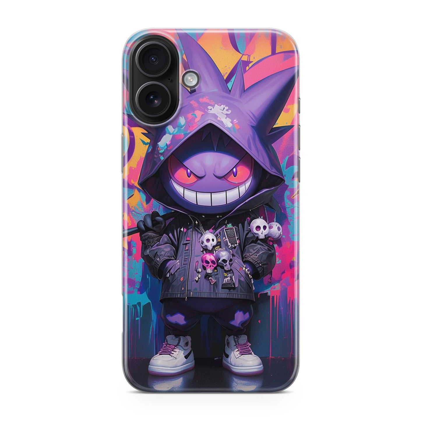 Shadow Drip Gengar Goes Street iPhone 17 Case