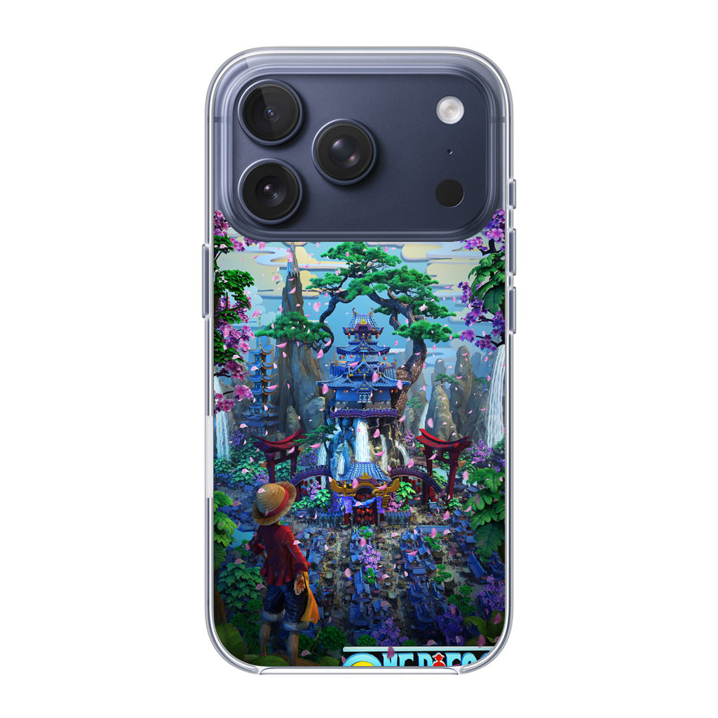 Flower Capital of Wano One Piece iPhone 17 Pro / 17 Pro Max Case
