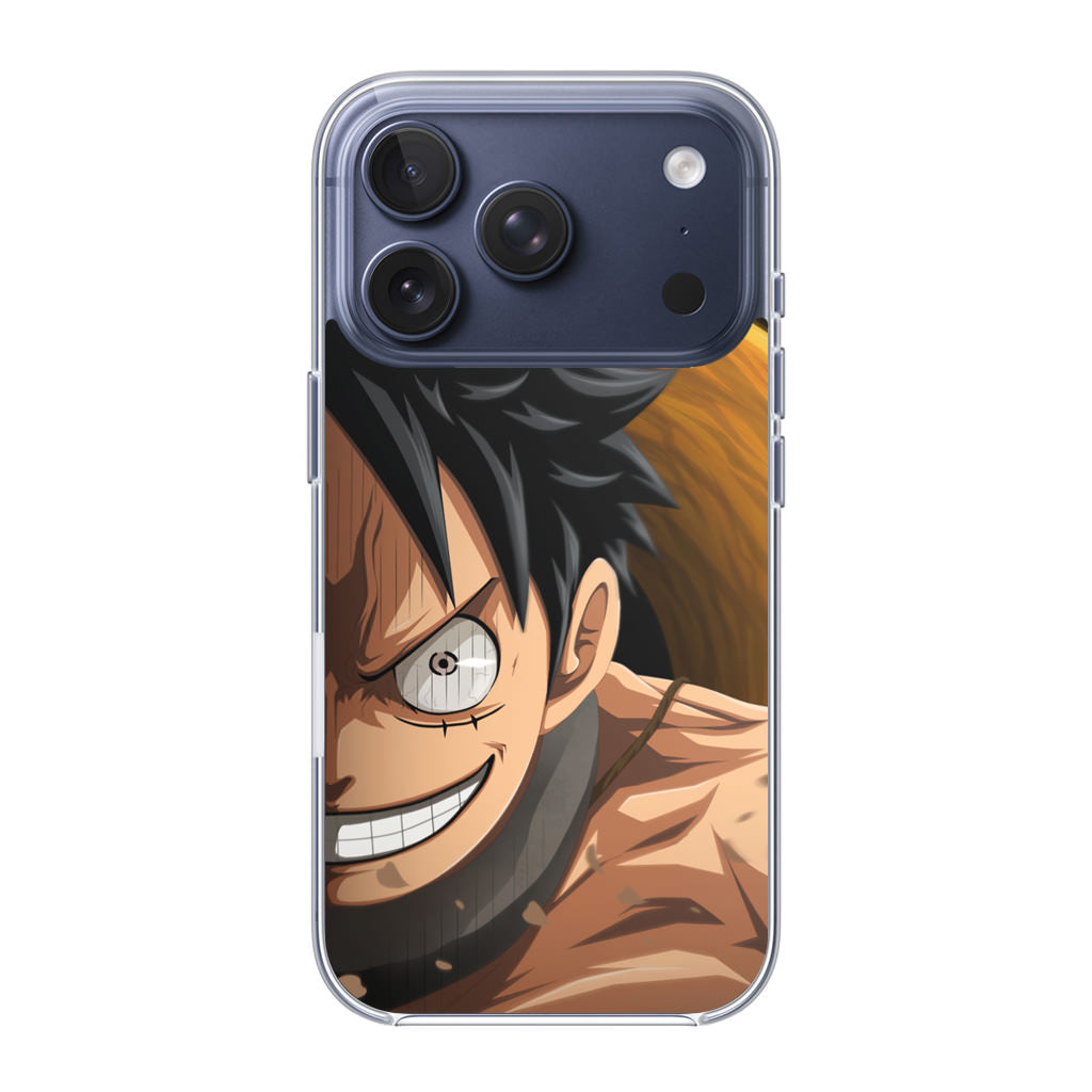 Luffy Half Smile iPhone 17 Pro / 17 Pro Max Case