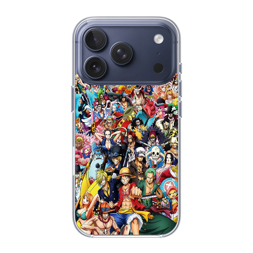 One Piece Characters In New World iPhone 17 Pro / 17 Pro Max Case
