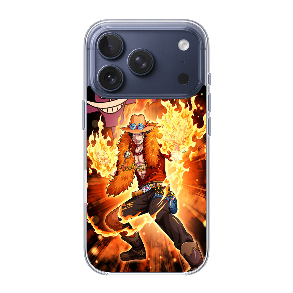 Portgas D Ace Fire Power iPhone 17 Pro / 17 Pro Max Case