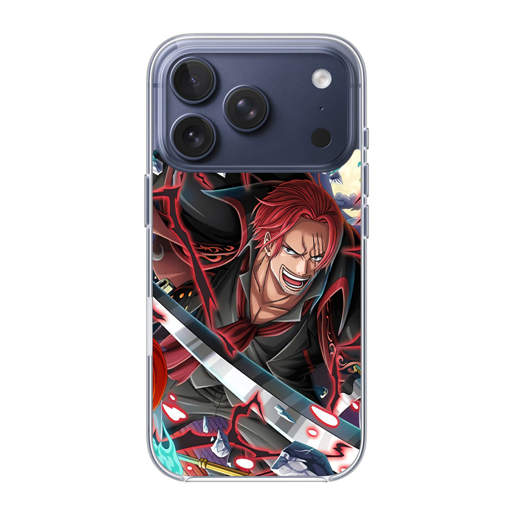 Red Hair Shanks iPhone 17 Pro / 17 Pro Max Case