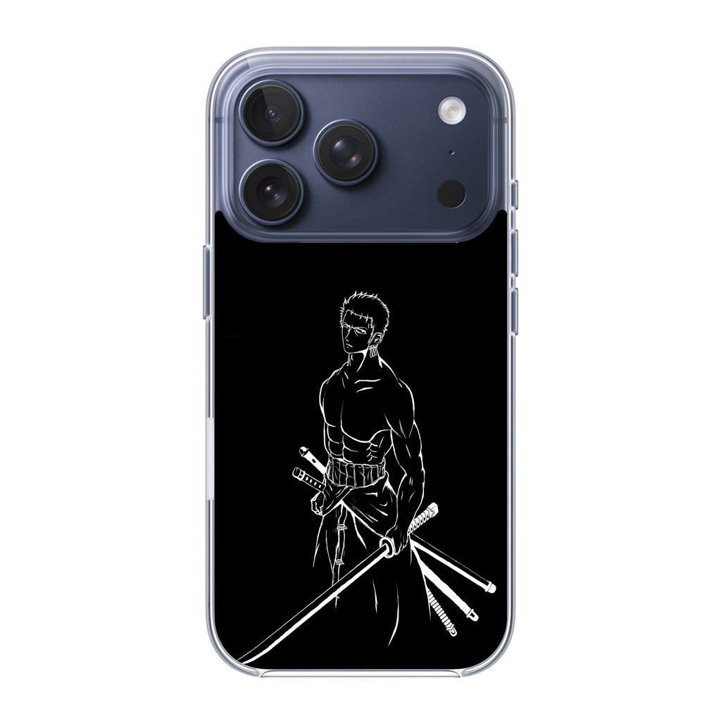 Roronoa Zoro Outlines iPhone 17 Pro / 17 Pro Max Case
