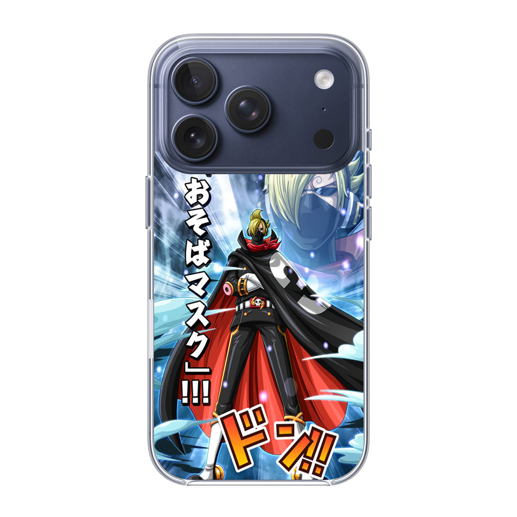 Stealth Black Sanji iPhone 17 Pro / 17 Pro Max Case