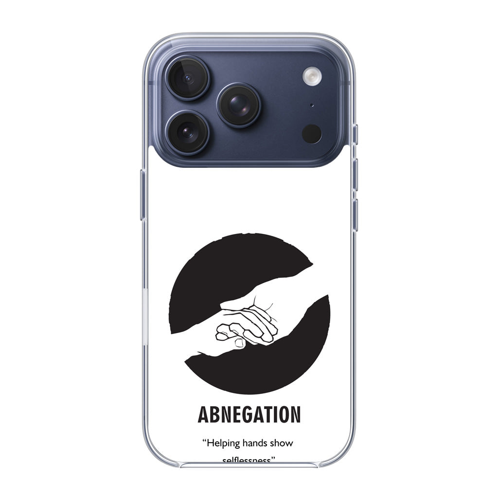 Abnegation Divergent Faction iPhone 17 Pro / 17 Pro Max Case