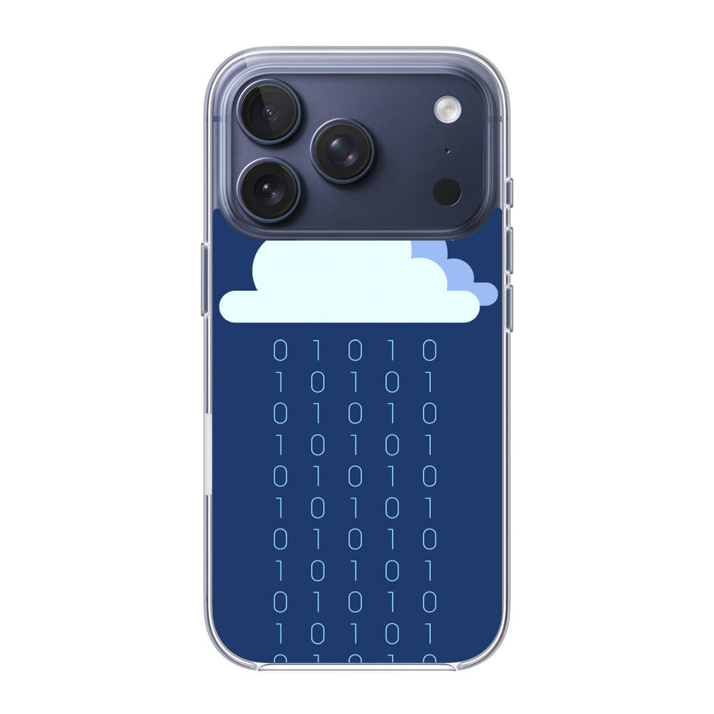 Abstract Binary Minimalist iPhone 17 Pro / 17 Pro Max Case