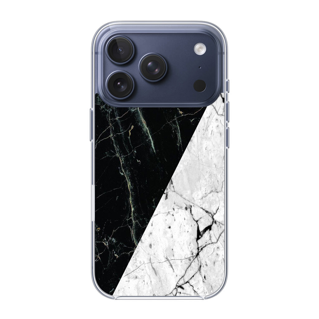 B&W Marble iPhone 17 Pro / 17 Pro Max Case