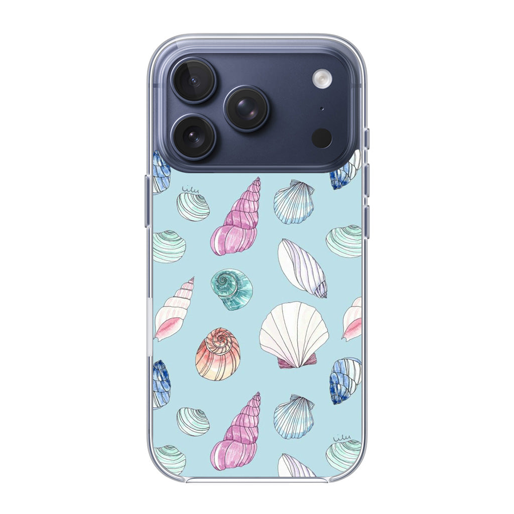 Beach Shells Pattern iPhone 17 Pro / 17 Pro Max Case