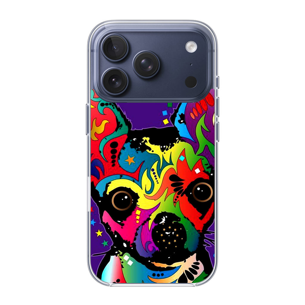 Colorful Chihuahua iPhone 17 Pro / 17 Pro Max Case