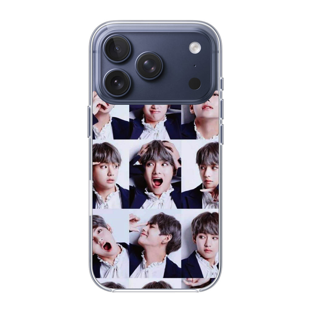 Kim Tae-hyung Collage iPhone 17 Pro / 17 Pro Max Case