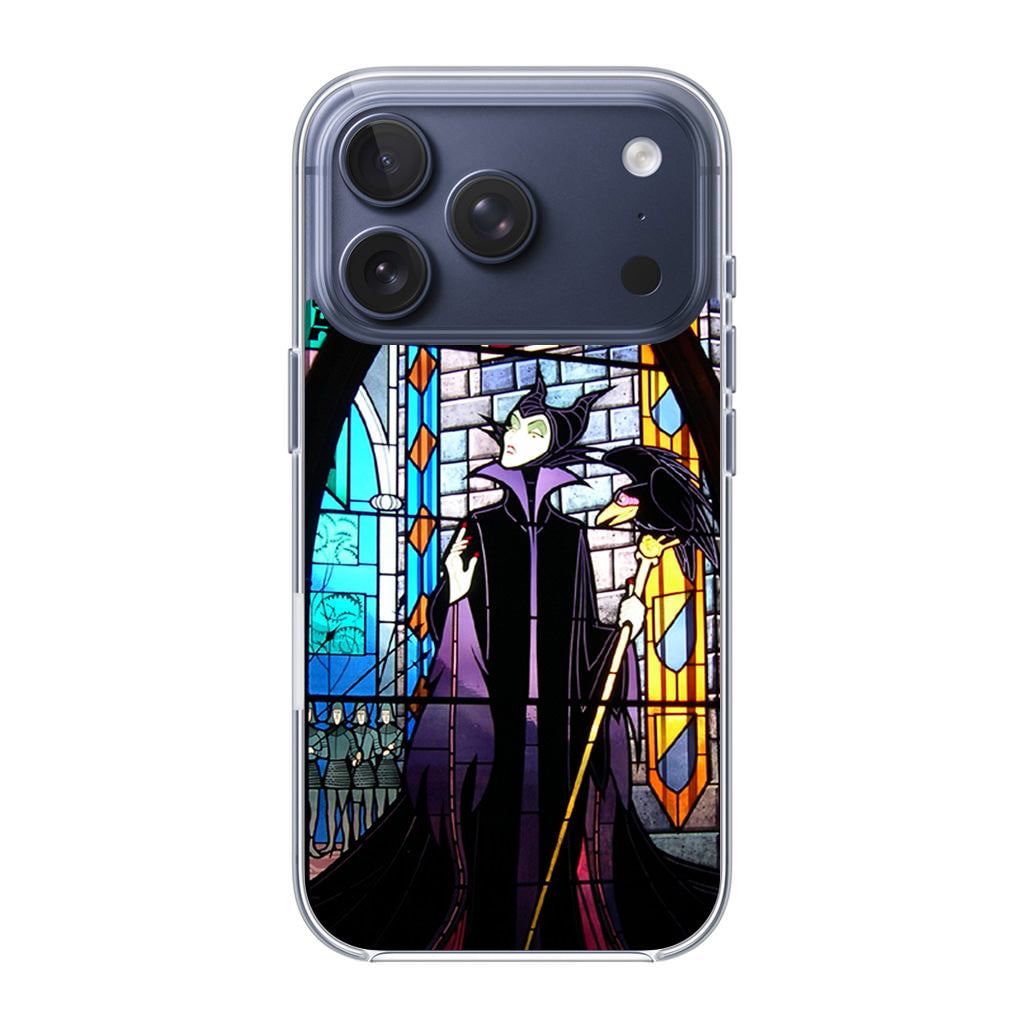 Maleficent Sleeping Beauty Glass Art iPhone 17 Pro / 17 Pro Max Case